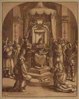 KG 07340
<br/>
Oordeel van Salomo
<br/>
<em>Brouwer, Cornelis (ca. 1733 - 1803)</em>